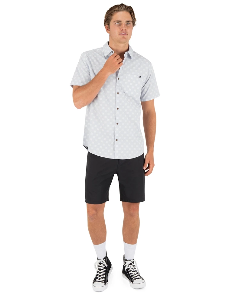 Hurley Men's Lido Stretch Short Sleeve Shirt