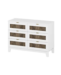Streamdale Furniture Streamdale 4-Piece Queen Farmhouse Set with Storage Nightstand & Dresser