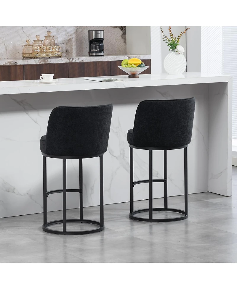 Streamdale Furniture Counter Height Bar Stools Set of 2