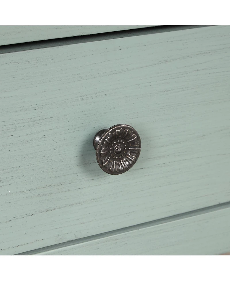Streamdale Furniture 48" Solid Pine Wood Console Table with 3 Drawers & 2 Shelves