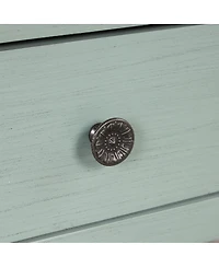 Streamdale Furniture 48" Solid Pine Wood Console Table with 3 Drawers & 2 Shelves