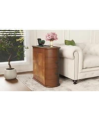 Streamdale Furniture Streamdale End Table with Charging Station & Drawers, No Assembly Required