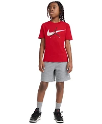 Jordan Boys' 8-20 Jumpman Swoosh Logo Crewneck T-Shirt