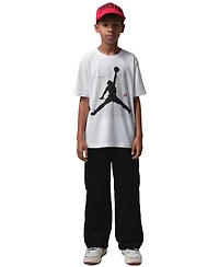 Jordan Boys' 8-20 Jumpman Grid Blur Crewneck T-Shirt