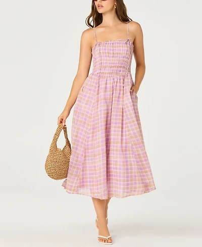 Astr the Label Women's Lahela Square Neck Dress