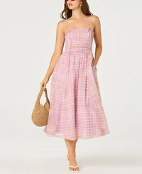 Astr the Label Women's Lahela Square Neck Dress