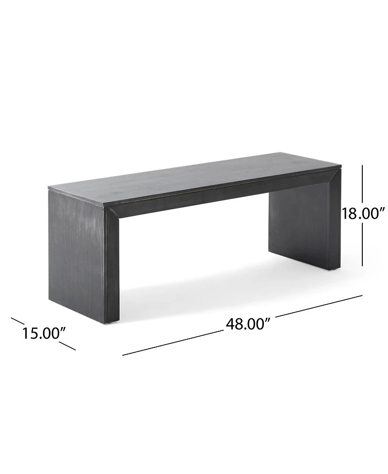 Streamdale Furniture Acacia Wood Dining Bench