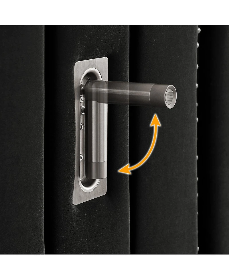 Streamdale Furniture Queen Size Velvet Upholstered Bed Frame with Vertical Stripes