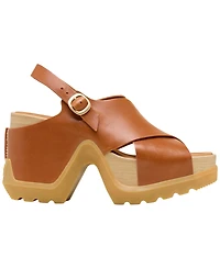Sorel Women's Roam'N Rise Round Toe Heel Sandals