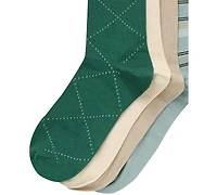 Calvin Klein Men's 4-Pack Crew Dress Socks