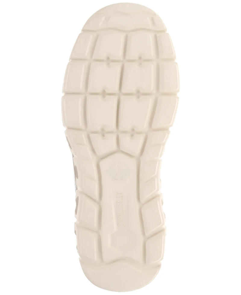 Dockers Men's Caden Knit & Synthetic Leather Casual Slip-On Loafer Shoes