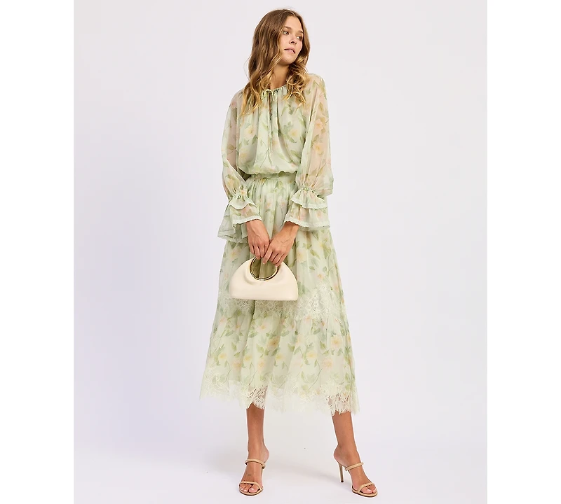 En Saison Women's Paloma Maxi Skirt