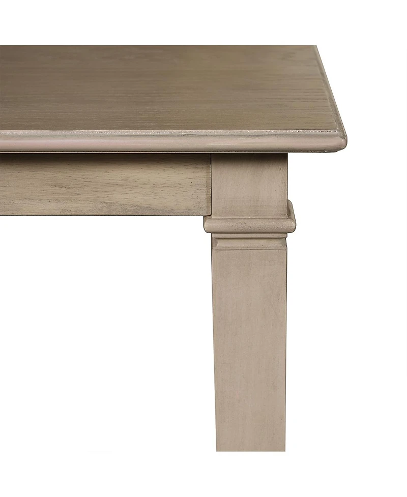 Streamdale Furniture 6-Piece Retro Dining Set: Wooden Table, 4 Chairs & Bench - Dovetail