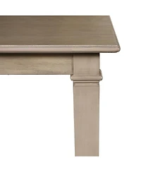 Streamdale Furniture 6-Piece Retro Dining Set: Wooden Table, 4 Chairs & Bench - Dovetail