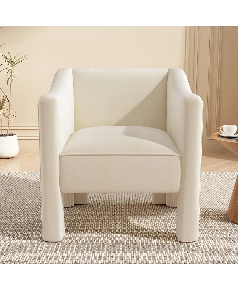 Streamdale Furniture Modern Barrel Chair Accent