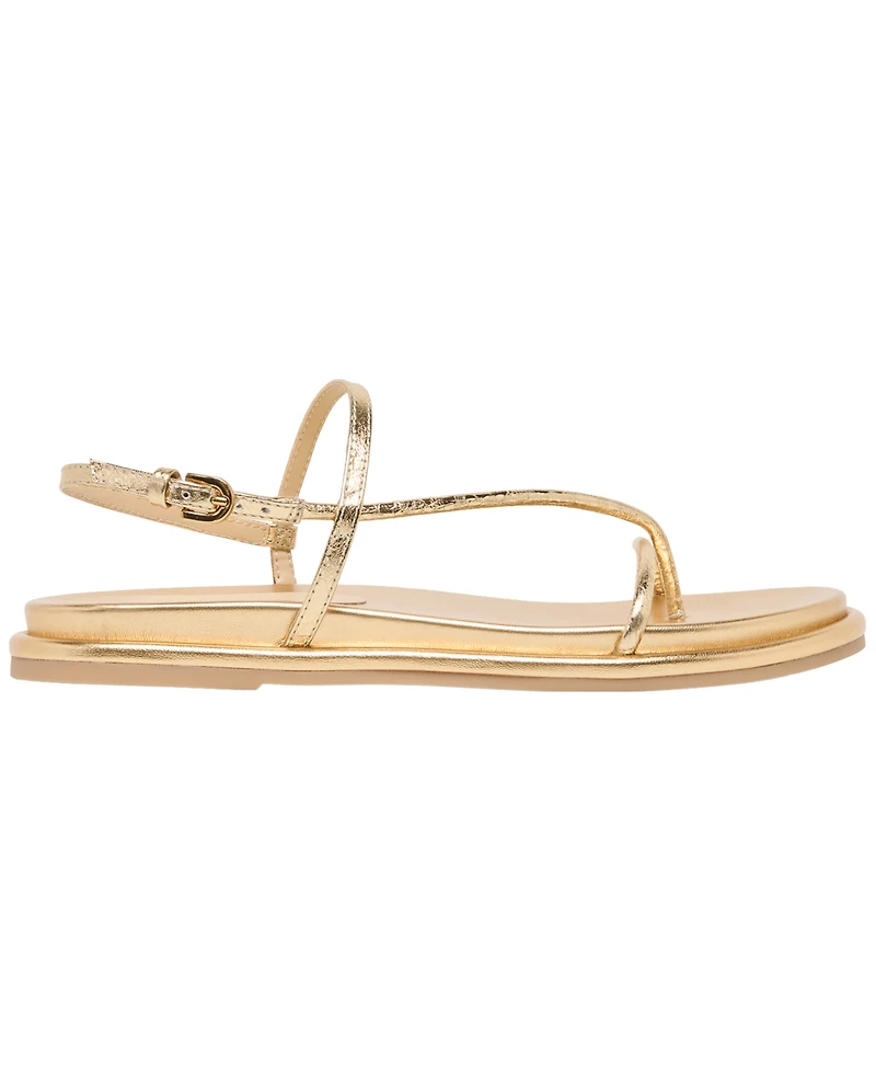 Dolce Vita Women's Dom Strappy Round Toe Footbed Sandals