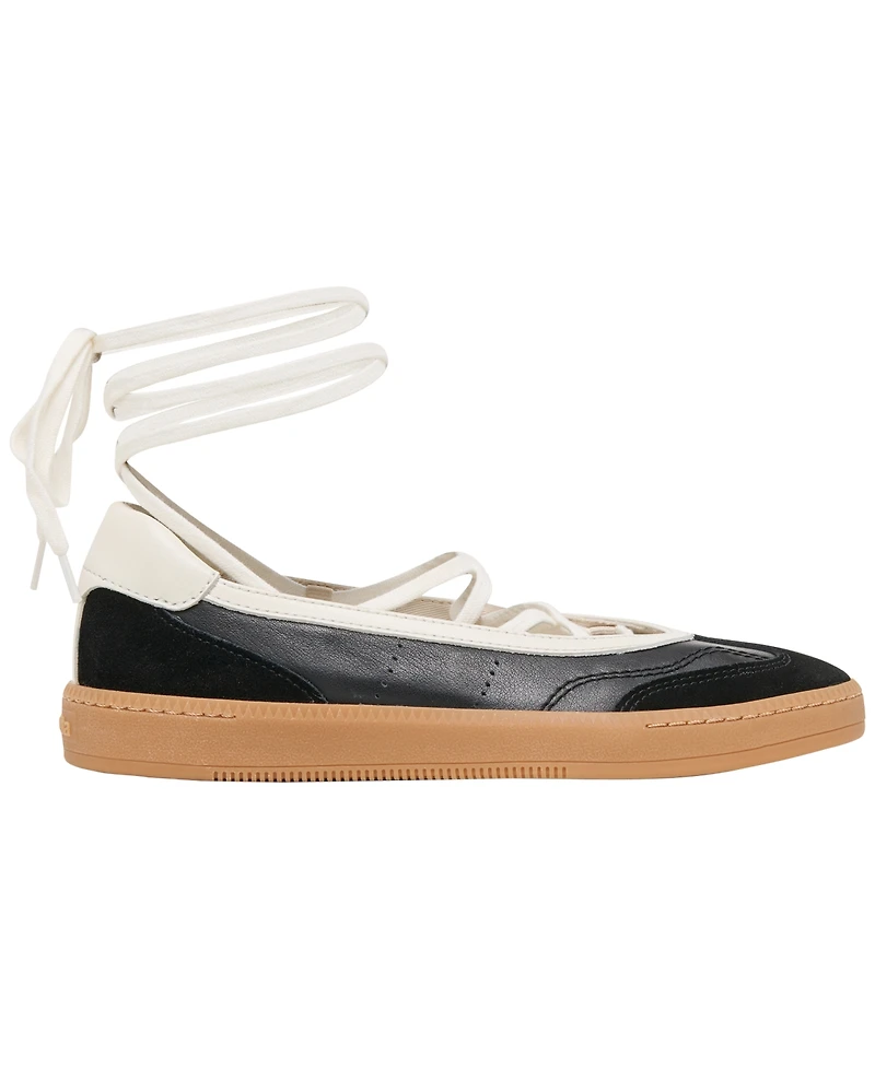 Dolce Vita Women's Nyomie Lace-Up Ankle-Wrap Sneakers