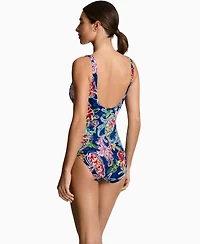 Lauren Ralph Women's Ring Tank One-Piece Swimsuit