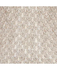 Pre-Owned Missoni Women's Beige Lurex Knit Ruched Maxi Dress