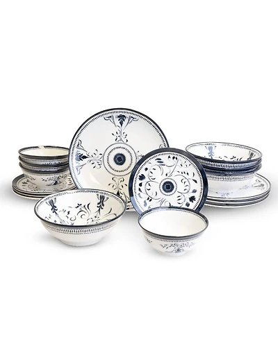 Lemieux Et Cie Bruges 16-Pc. Dinnerware Set, Service for 4