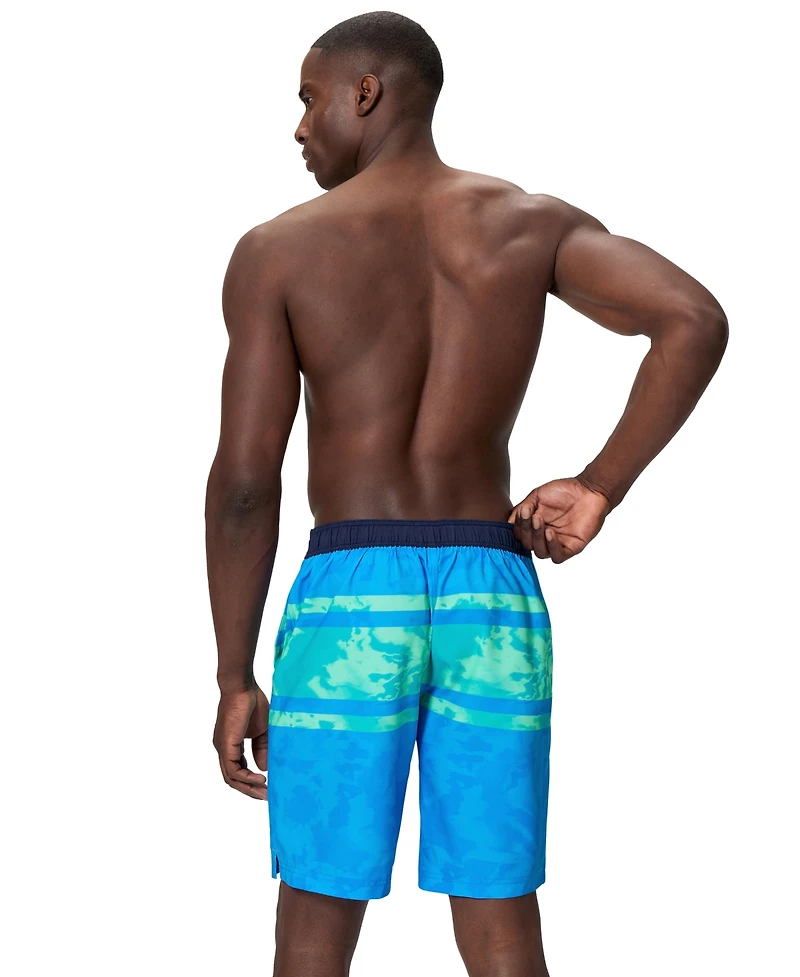 Speedo Men's Bondi Basin Comfort Stretch Sun Protection Boardshorts