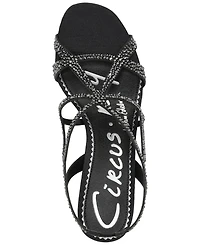 Circus Ny by Sam Edelman Women's Louisa Strappy Butterfly Rhinestone Dress Sandals