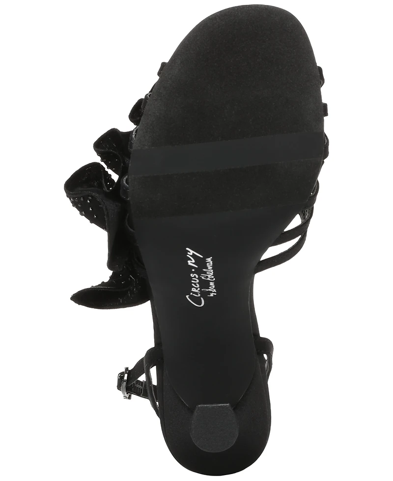 Circus Ny by Sam Edelman Women's Lucille Ruffled Dress Sandals