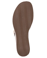 Gc Shoes Women's Olana Buckle Round Toe Wedge Sandals