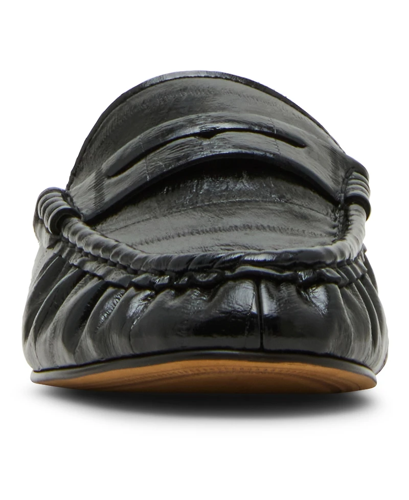 Steve Madden Women's Rafe Tailored Slip-On Loafer Mules