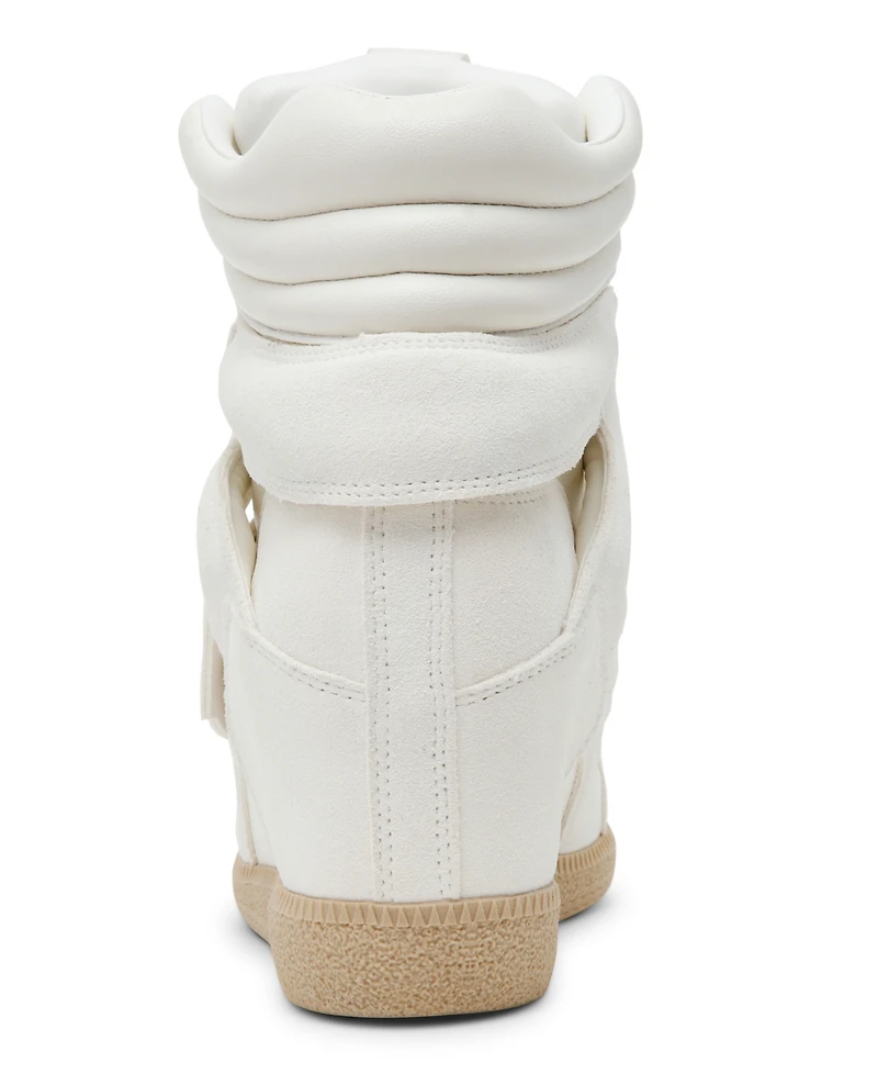 Steve Madden Women's Mavis High-Top Lace-Up Wedge Sneakers