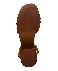 Steve Madden Women's Karsin Wooden Platform Sandals