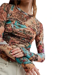 Free People Women's Ariana Long-Sleeve Top