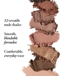 Laura Geller Beauty Nude Attitude Shift Into Neutral 12 Multi-Finish Eyeshadows, 0.4 oz.