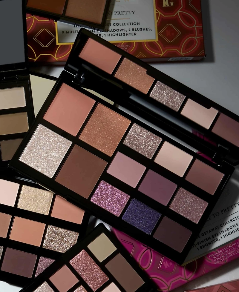 Laura Geller Beauty Passport to Pretty Travel Face + Eye Palette The Getaway Collection, 0.5 oz.