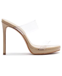 Schutz Women's Ariella Slip-On Platform Dress Sandals