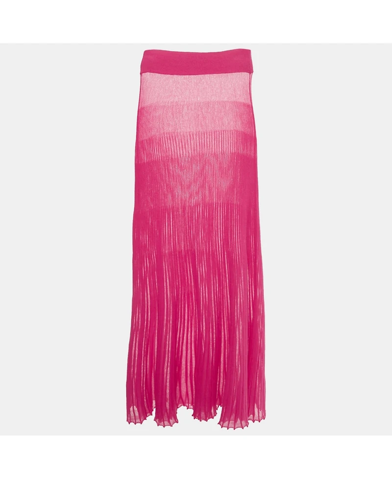 Pre-Owned Jacquemus Women's Rib Knit Maxi Skirt
