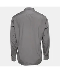 Pre-Owned Burberry Men's Brit Grey Cotton Button Front Shirt