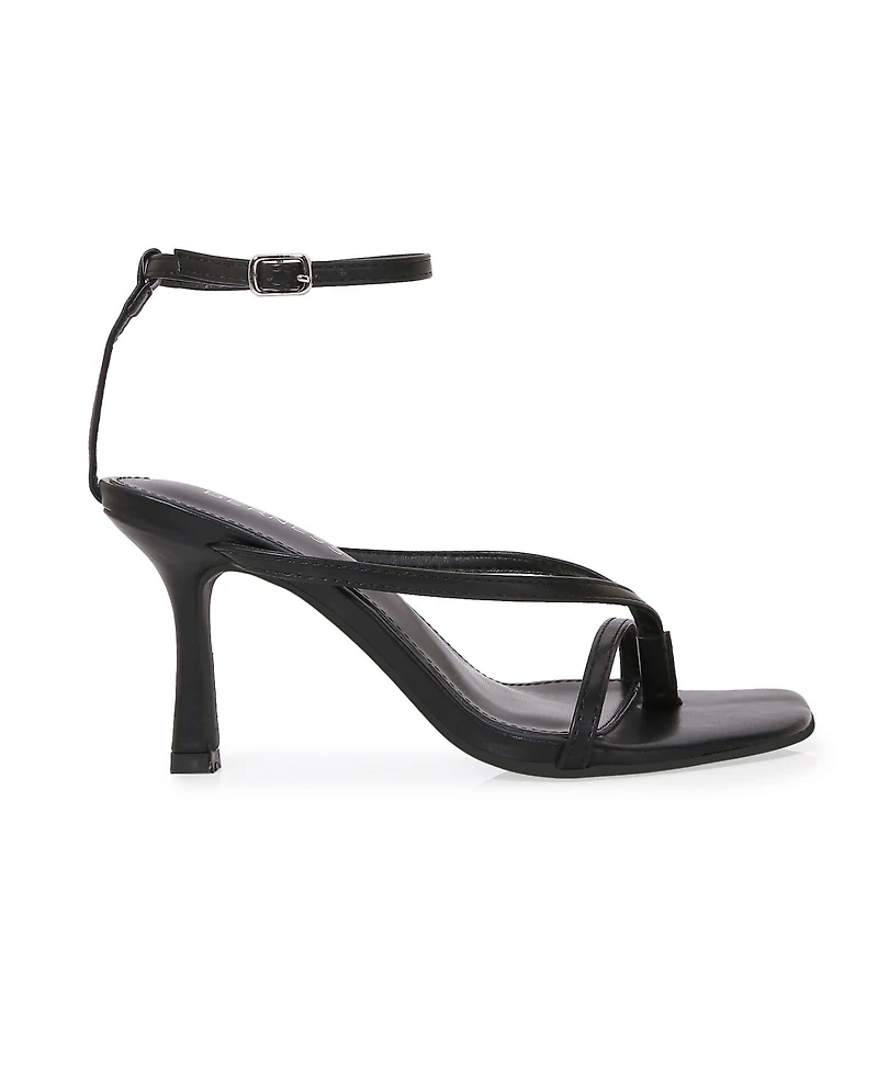 Berness Nadine Strappy Thong Heels