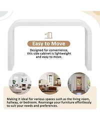 Streamdale Furniture Modern Minimalist Console Table - Elegant, Versatile