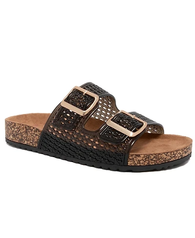 Sugar Women's Bonza Round Toe Footbed Sandals