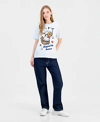 Love Tribe Juniors' Hello Kitty & Friends Anchor Graphic T-Shirt