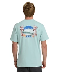Quiksilver Men's Printed Crewneck T-Shirt
