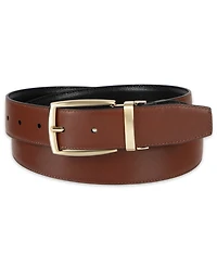 Club Room Men's Luxury 2-In-1 Reversible Pebbled Leather Belt, Macy's Exclusive