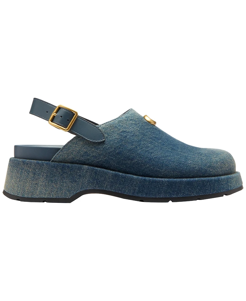 Coach Women's Sculpted C Platform Clogs