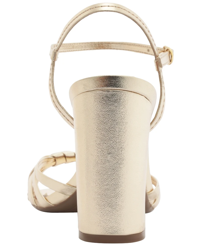 Arezzo Women's Nina High Block Heel Sandals