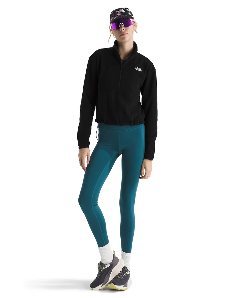 The North Face Women's Glacier Fleece Half-Zip Short Jacket