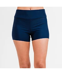 Calypsa Women's Maya Tankini Swim Top With Removable Cups and Navy Shorts Set