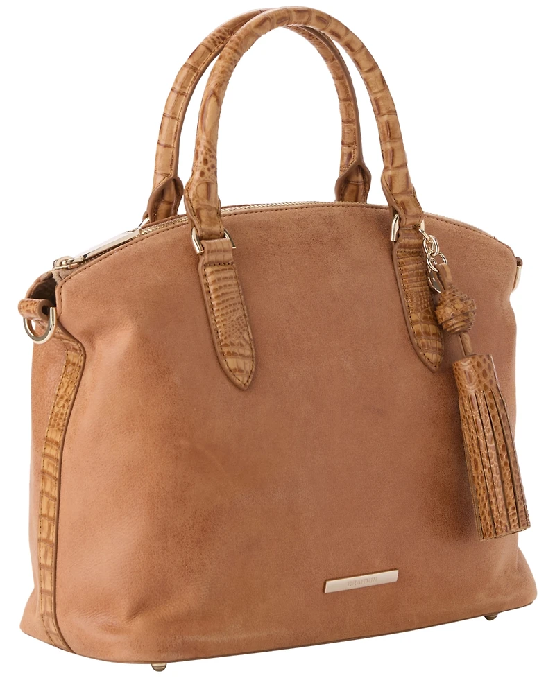 Brahmin Duxbury Medium Leather Satchel Handbag