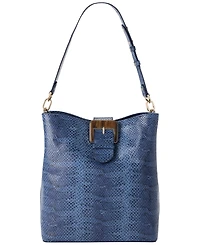Brahmin Celina Small Leather Bucket Handbag
