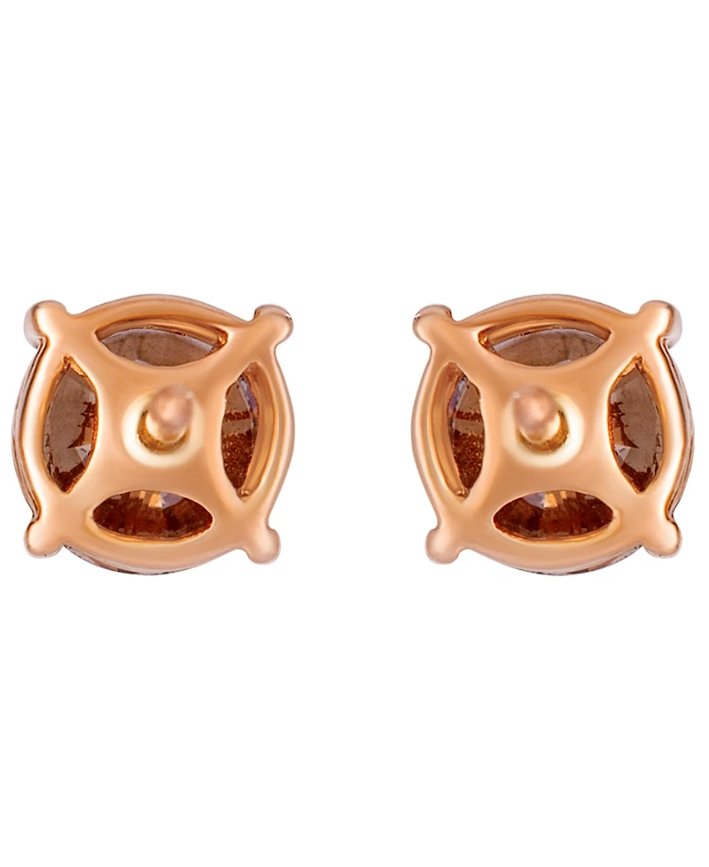 Le Vian Chocolate Diamond (2 ct. t.w.) Earrings in 14k Strawberry Gold